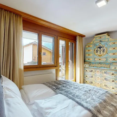 公寓 Bright With Balcony & View To The Matterhorn 采尔马特
